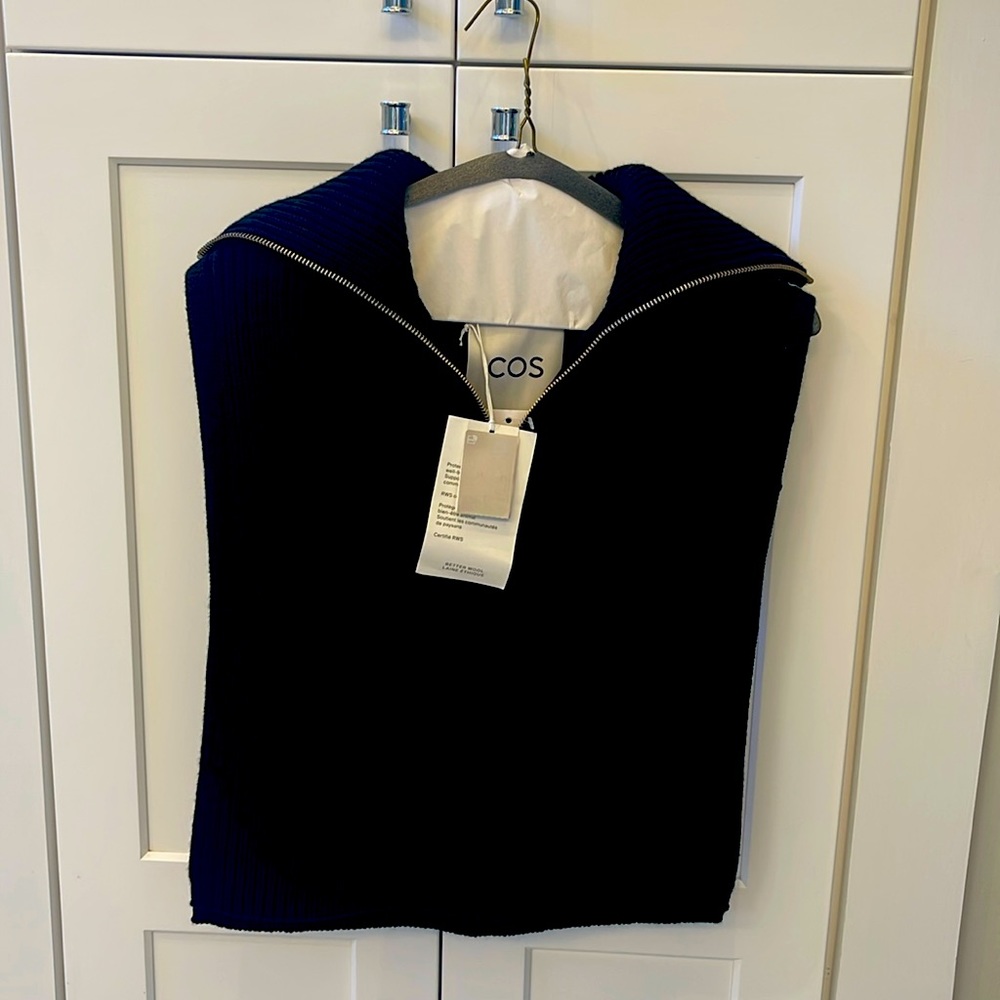 NWT COS black tunic